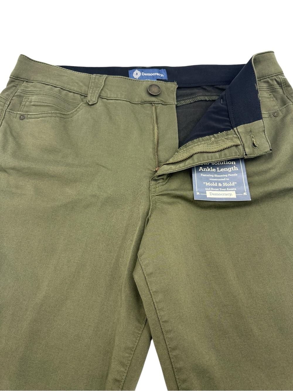 Democracy Ab’solution’ Ankle Length Straight Leg Pants Size 16 - Picture 9 of 16